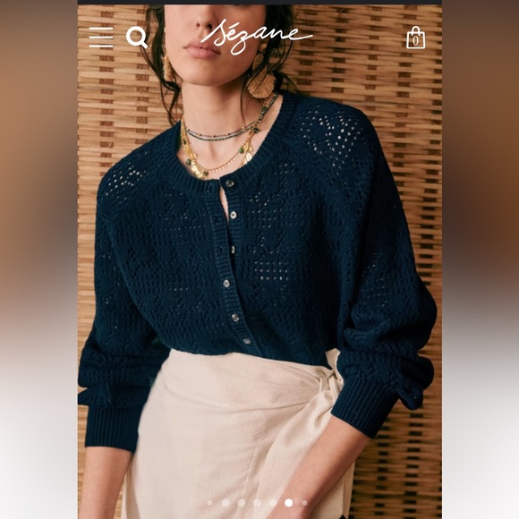 Sezane Sweaters - 🇫🇷SEZANE CAPUCINE cardigan